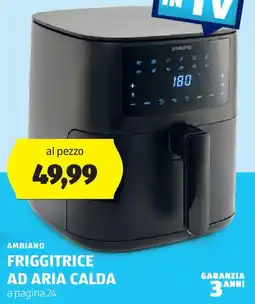 ALDI Ambiano friggitrice ad aria calda offerta