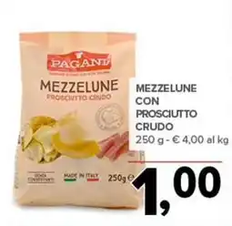 Todis PAGANI Mezzelune con prosciutto crudo offerta