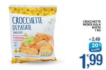 Qui Discount Crocchette patate igela busta offerta