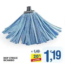 Qui Discount Mop strisce ricambio offerta