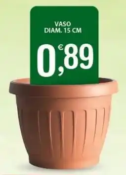 Qui Discount Vaso diam. 15 cm offerta