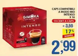 Qui Discount Caps compatibili a modo mio intenso offerta