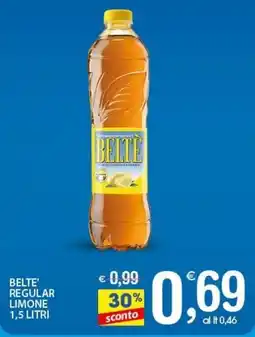 Qui Discount Belte' regular limone offerta