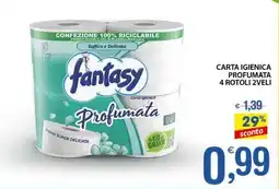 Qui Discount Fantasy carta igienica profumata offerta