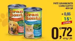 Qui Discount Patè granbontà cane/gatto offerta