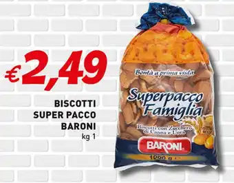 Coal Biscotti super pacco BARONI offerta