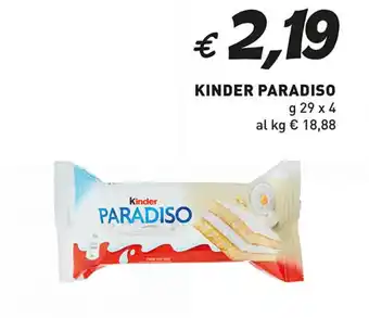 Coal Kinder paradiso offerta