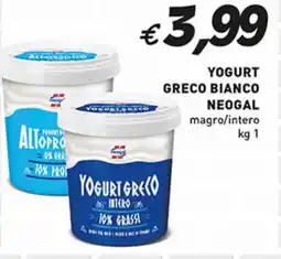 Coal Yogurt greco bianco NEOGAL offerta