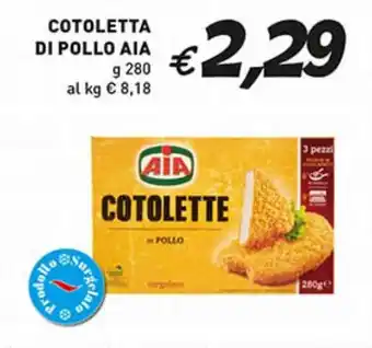 Coal Cotoletta di pollo AIA offerta