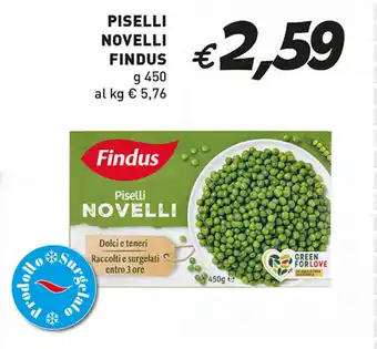 Coal Piselli novelli FINDUS offerta