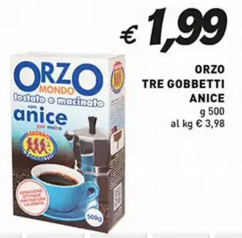 Coal Orzo tre gobbetti ANICE offerta