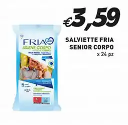 Coal Salviette fria senior corpo offerta