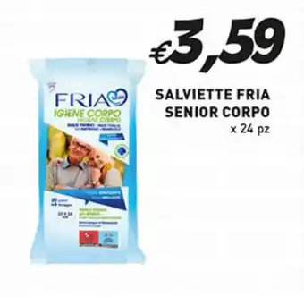 Coal Salviette fria senior corpo offerta