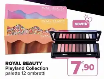 Iperal ROYAL BEAUTY Playland Collection palette 12 ombretti offerta