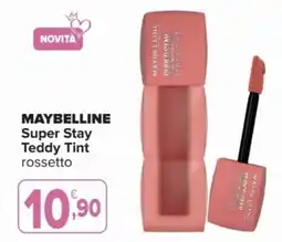 Iperal MAYBELLINE Super Stay Teddy Tint rossetto offerta