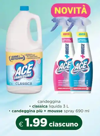 Acqua & Sapone ACE candeggina offerta