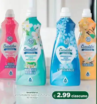 Acqua & Sapone Coccolatevi lavanderia ammorbidente super profumante offerta