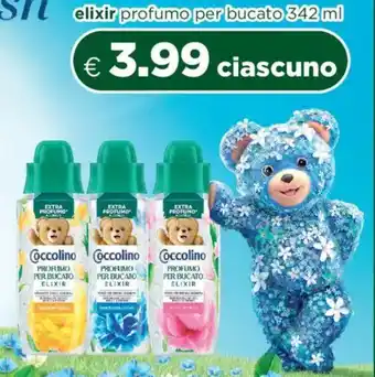 Acqua & Sapone Coccolino elixir profumo per bucato offerta