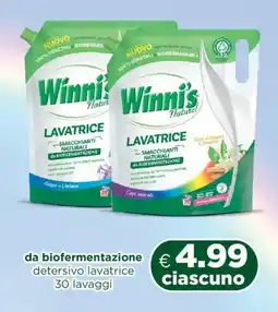 Acqua & Sapone Winni's da biofermentazione detersivo lavatrice offerta