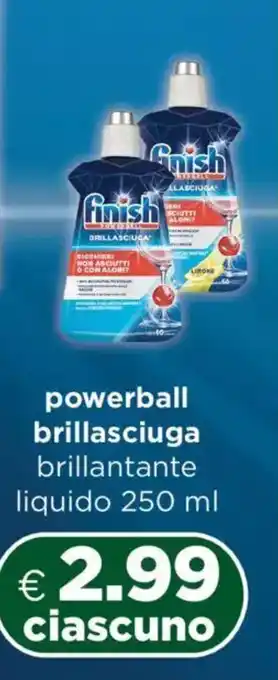 Acqua & Sapone Finish powerball brillasciuga brillantante liquido offerta