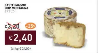 Prezzemolo e Vitale Castelmagno dop montagna offerta