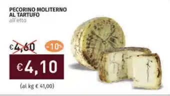 Prezzemolo e Vitale Pecorino moliterno al tartufo offerta