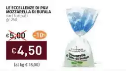 Prezzemolo e Vitale Le eccellenze di p&v mozzarella di bufala offerta