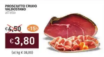 Prezzemolo e Vitale Prosciutto crudo valdostano offerta