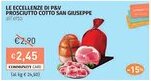 Prezzemolo e Vitale Le eccellenze di p&v prosciutto cotto san giuseppe offerta