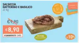 Prezzemolo e Vitale Salsiccia datterino e basilico offerta