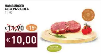 Prezzemolo e Vitale Hamburger alla pizzaiola offerta