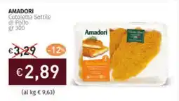 Prezzemolo e Vitale AMADORI Cotoletta Sottile di Pollo offerta