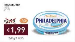 Prezzemolo e Vitale PHILADELPHIA Light offerta