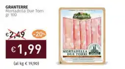 Prezzemolo e Vitale GRANTERRE Mortadella Due Torri offerta