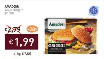 Prezzemolo e Vitale AMADORI Gran Burger offerta