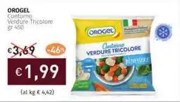 Prezzemolo e Vitale OROGEL Contorno Verdure Tricolore offerta