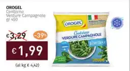 Prezzemolo e Vitale OROGEL Contorno Verdure Campagnole offerta