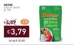 Prezzemolo e Vitale DIETOR Cuor di Stevia offerta