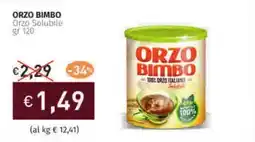 Prezzemolo e Vitale ORZO BIMBO Orzo Solubile offerta