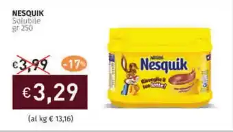 Prezzemolo e Vitale NESQUIK Solubile offerta