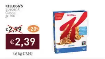 Prezzemolo e Vitale KELLOGG'S Special K Classic offerta