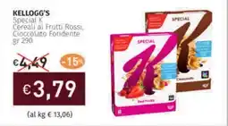 Prezzemolo e Vitale KELLOGG'S Special K Cereali ai Frutti Rossi, Cioccolato Fondente offerta