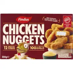 Coop DELIZIE DI POLLO CHICKEN NUGGETS CARLETTO FINDUS offerta