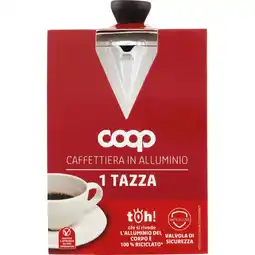 Coop CAFFETTIERA TOH! CHI SI RIVEDE COOP offerta