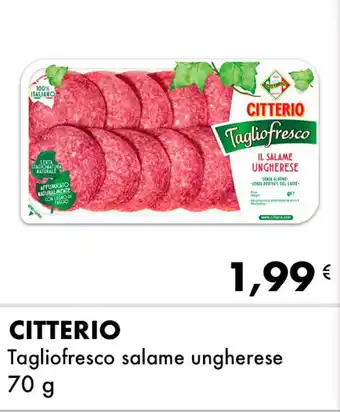 Iper Tosano CITTERIO Tagliofresco salame ungherese offerta