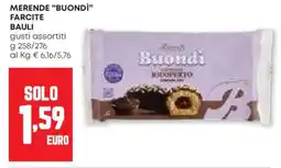 Pam Merende "buondì" farcite BAULI offerta