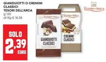 Pam Gianduiotti o cremini classici TESORI DELL'ARCA offerta