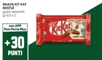 Pam Snack kit kat NESTLÈ offerta