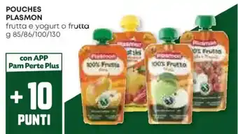 Pam POUCHES PLASMON frutta e yogurt o frutta offerta