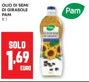 Pam Olio di semi di girasole PAM offerta